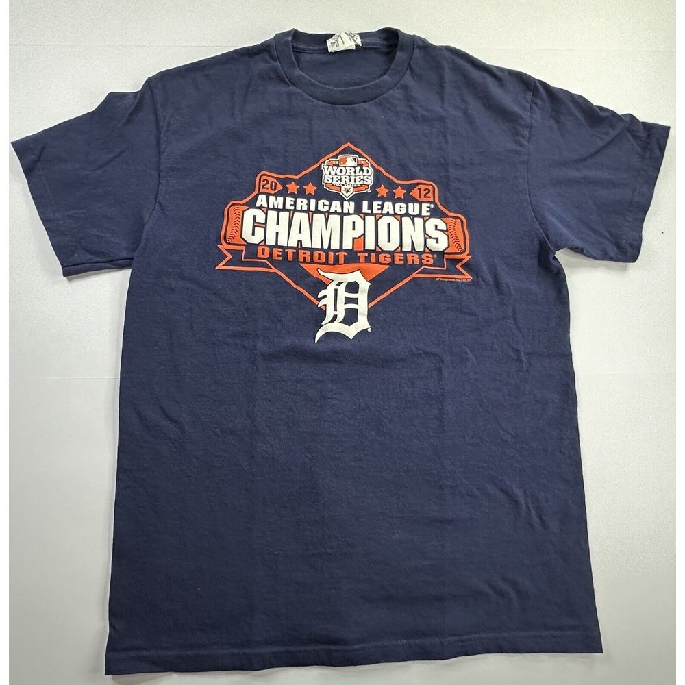 Detroit Tigers 2012 American League Champions Mens XL T Shirt‎